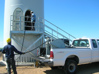Wind Turbine Tower Entrance | Precision Filtration Products