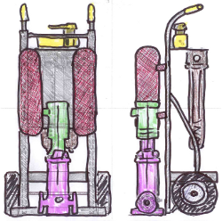 Custom Filter Cart Engineering Drawing | Precision Filtration Products