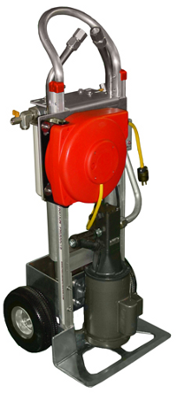 Portable Hydraulic Oil Filter Cart with Spin-On Filters