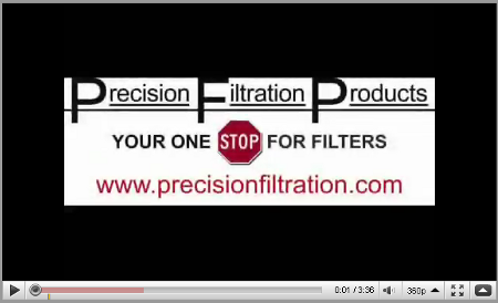 Industrial & Commercial Filter Videos | Precision Filtration Products