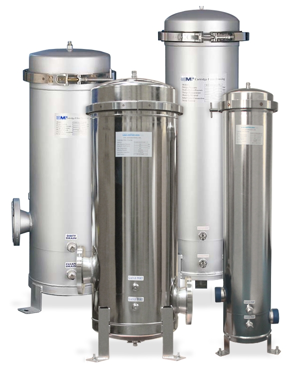 Cartridge Filter Vessels for liquids