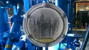 VDOPS Vacuum Dehydrator viewing glass