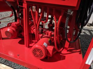 Vacuum Dehydrator pump and piping